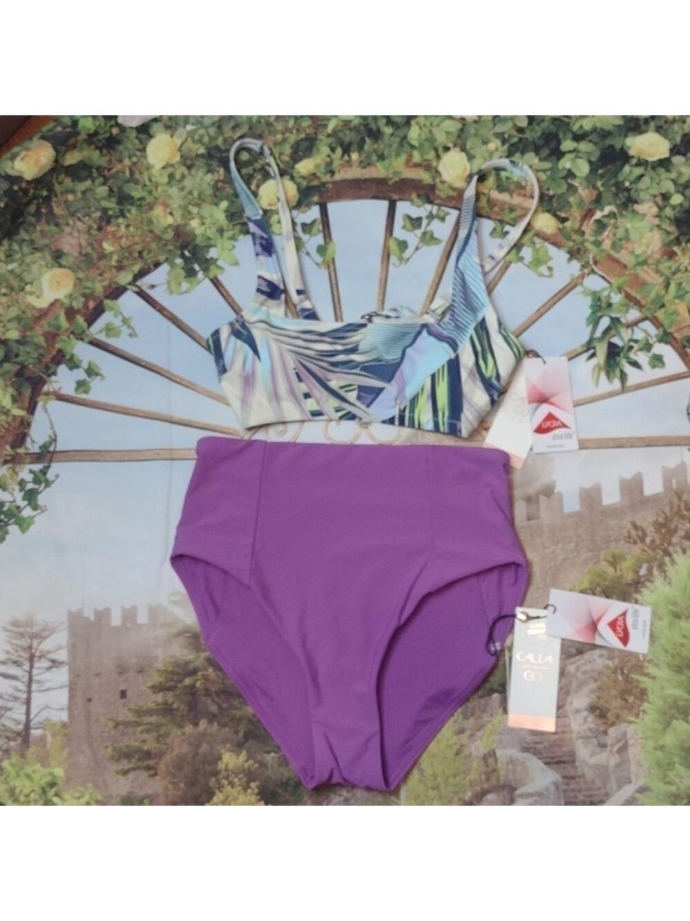 CALIA high rise bikini set size XS